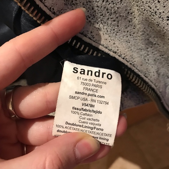 Sandro Paris Moto Jacket - Picture 3 of 4